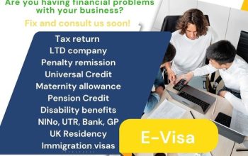 AJ Financial and immigration LTD надає такий спектр послуг: