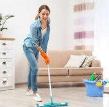 Утренняя работа (уборка)для женщин