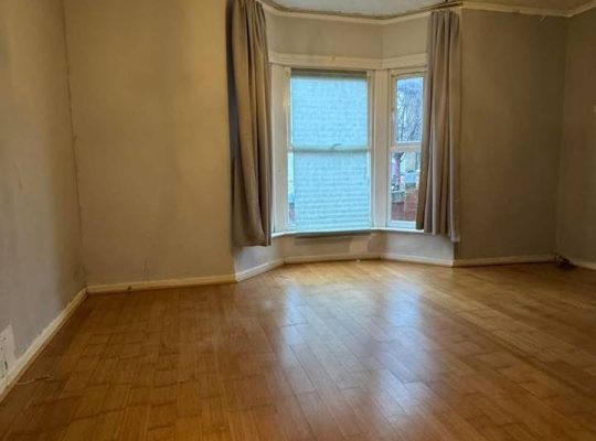 2 bed flat with garden