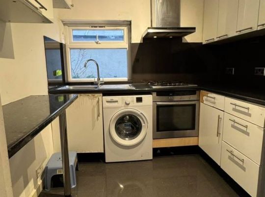 2 bed flat with garden