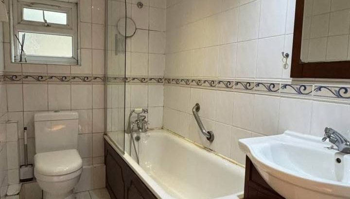 2 bed flat with garden