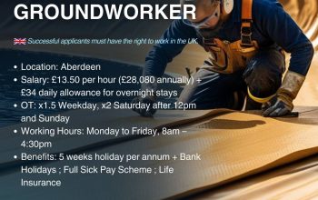 Вакансія Працівник технічної служби на обʼєкті