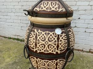 Тандир Шафрна» 125 л | Преміальна XXL BBQ-піч із шамотної глини – ручна робота