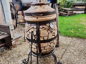 Тандир 65 л Кмінь | BBQ-піч із шамотної глини – ручна робота, доставка безкоштовно