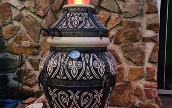 Тандир Азія 100 л | XXL BBQ-піч із шамотної глини – ручна робота, безкоштовна доставка