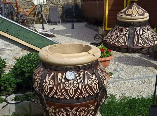 Тандир Азія 100 л | XXL BBQ-піч із шамотної глини – ручна робота, безкоштовна доставка