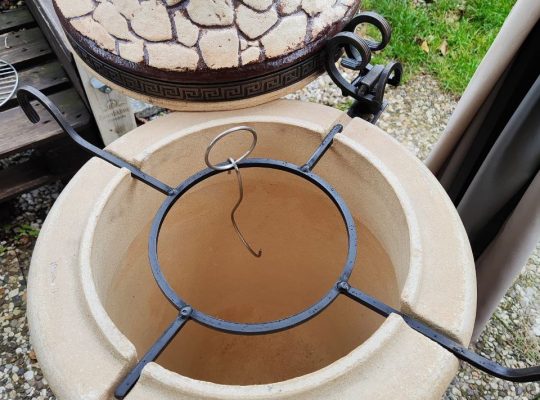 Тандир 65 л Кмінь | BBQ-піч із шамотної глини – ручна робота, доставка безкоштовно