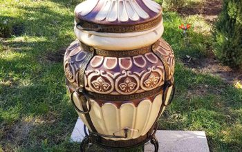 Тандир Греція 100 л | Антична BBQ-піч із шамотної глини – ручна робота, безкоштовна доставка