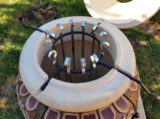 Тандир Греція 100 л | Антична BBQ-піч із шамотної глини – ручна робота, безкоштовна доставка